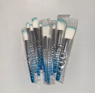 Blue Haze Make Up Brush Set - More by Mina