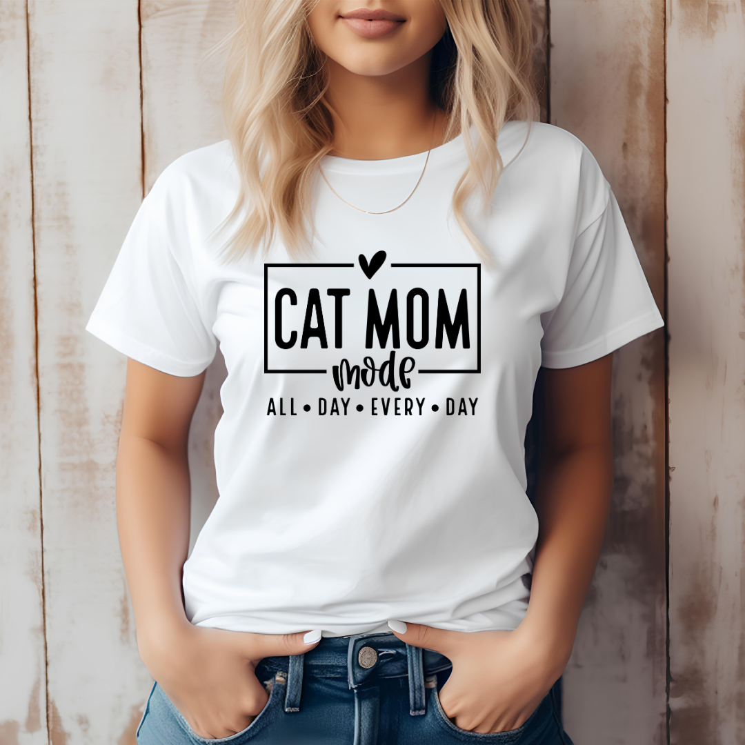 Cat Mama Mode Tee